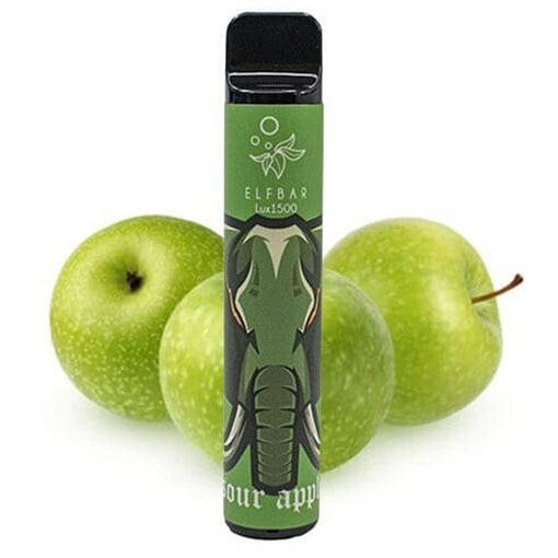 Elf Bar 1500 LUX sour apple