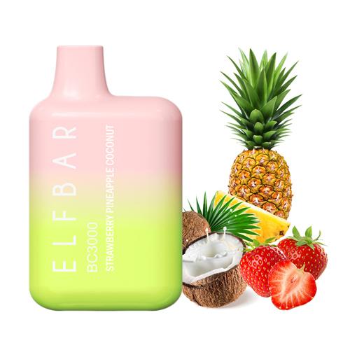 Elf Bar BC3000 strawberry pineapple coconut